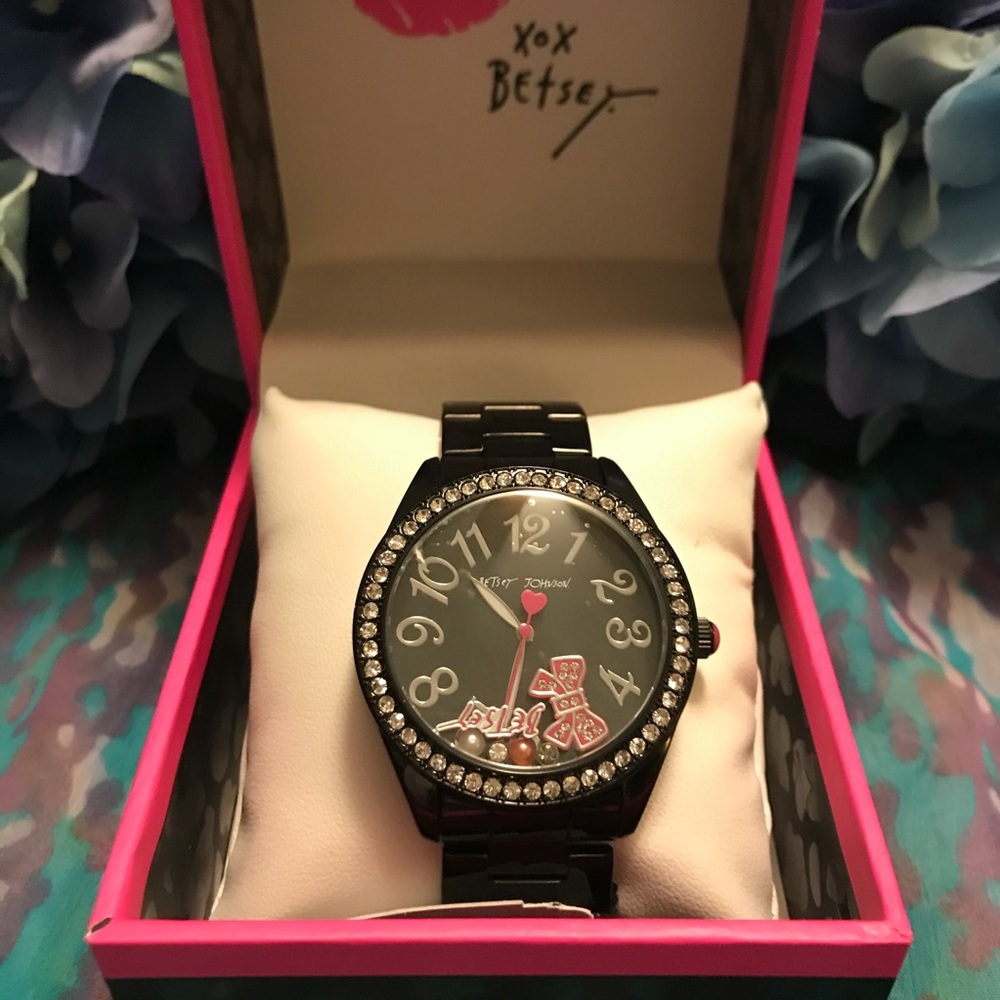 Betsey Johnson Black Watch
